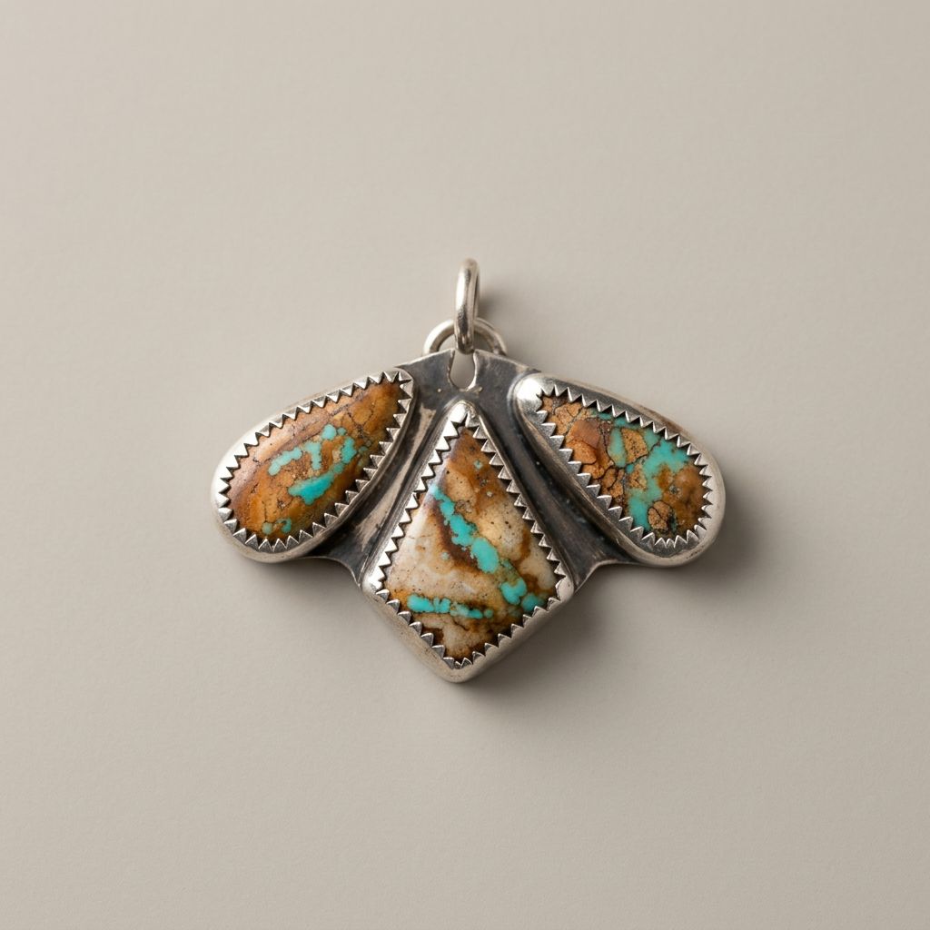 Three stone pendant